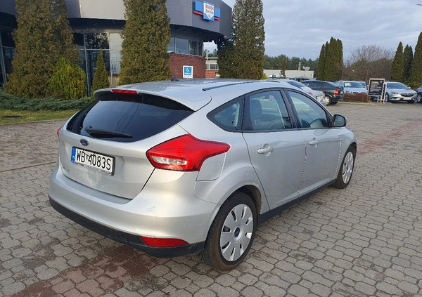 Ford Focus cena 42500 przebieg: 95883, rok produkcji 2018 z Sieniawa małe 16